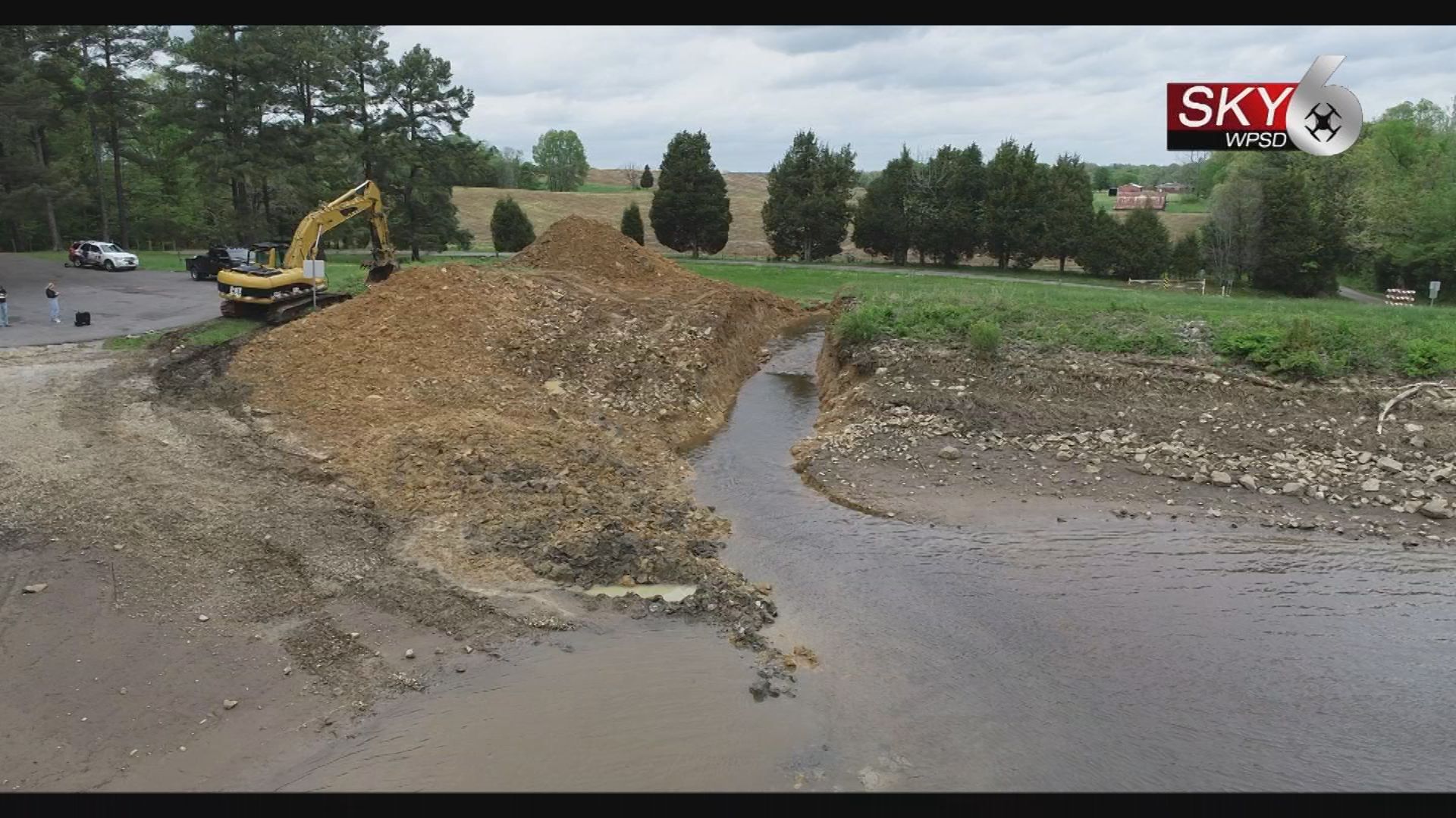 Levee breach